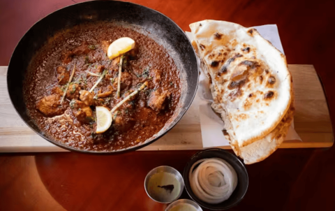 Pakistani Karahi at Kebab Bey restaurant in Surrey BC